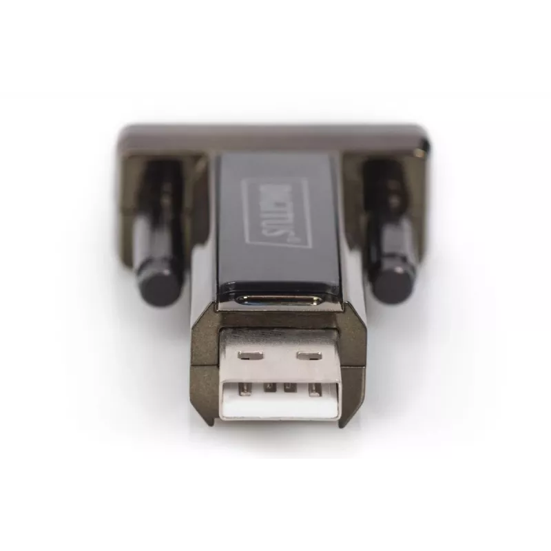 DIGITUS USB 2.0 uz seriālo pārveidotājs, DSUB 9M ar USB A kabeli 80 cm
