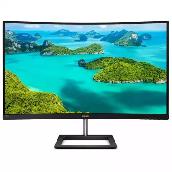 Philips E Line 328E1CA/00 dators 31.5 collu 4K Ultra HD LCD monitors, melns