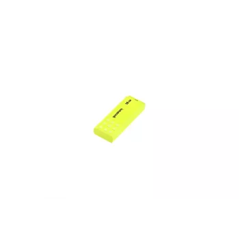 USB zibatmiņa GOODRAM UME2 16 GB, USB 2.0 Type-A, dzeltena, 51×21 mm