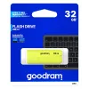 USB zibatmiņa GOODRAM UME2 32 GB USB Type-A 2.0, lasīšana 20 MB/s, rakstīšana 5 MB/s, dzeltena