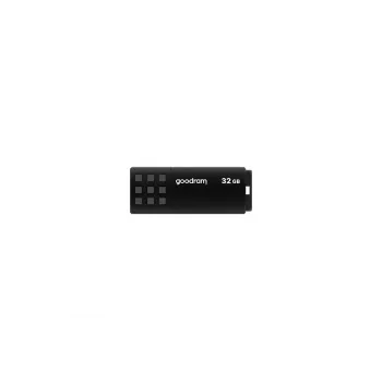 USB zibatmiņa GOODRAM UME3 32 GB, USB Type-A 3.2 Gen 1, melna, 51×21×9.6 mm