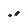 USB zibatmiņa GOODRAM UME3 32 GB, USB Type-A 3.2 Gen 1, melna, 51×21×9.6 mm