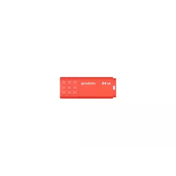 USB zibatmiņa GOODRAM UME3 64GB USB Type-A 3.2 Gen 1, oranža, 60MB/s lasīšana, 20MB/s rakstīšana
