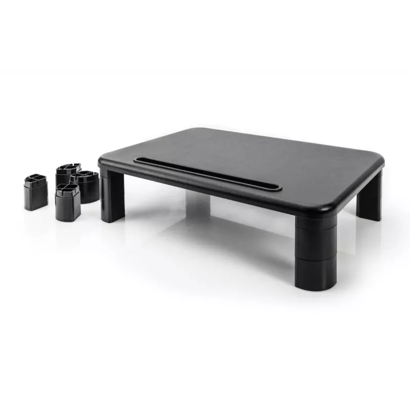 DIGITUS regulējams galda monitora paaugstinātājs 400x280x143mm; maksimālā slodze līdz 10 kg