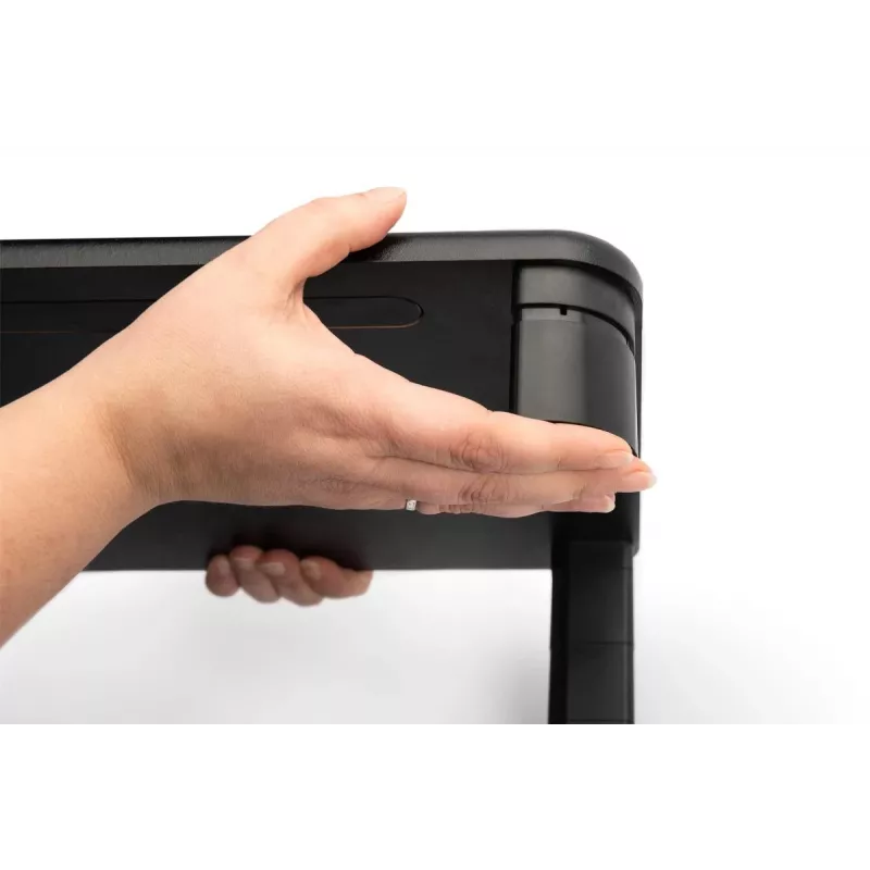 DIGITUS regulējams galda monitora paaugstinātājs 400x280x143mm; maksimālā slodze līdz 10 kg