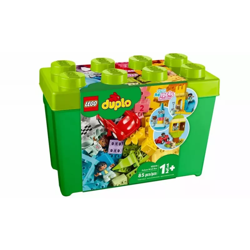 LEGO DUPLO 10914 Deluxe klucīšu kastīte, 85 detaļas, no 1,5 gadiem