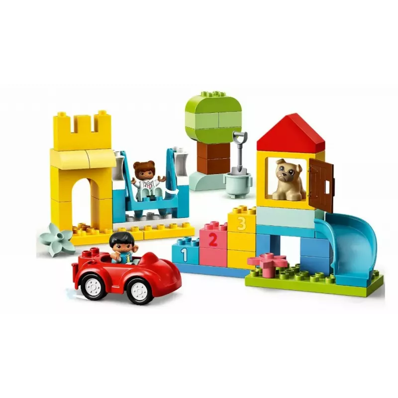 LEGO DUPLO 10914 Deluxe klucīšu kastīte, 85 detaļas, no 1,5 gadiem