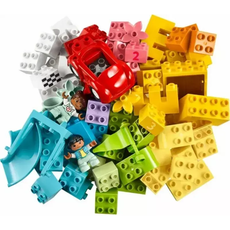 LEGO DUPLO 10914 Deluxe klucīšu kastīte, 85 detaļas, no 1,5 gadiem