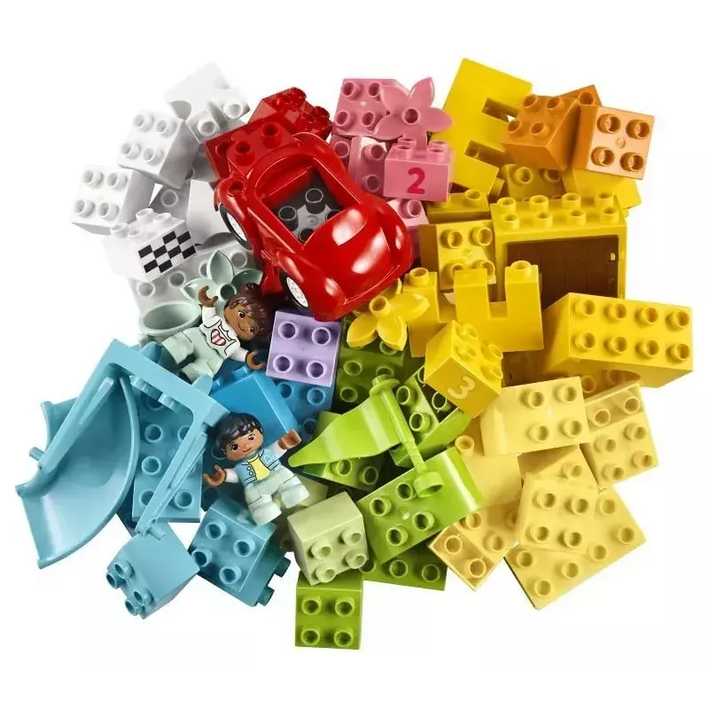 LEGO DUPLO 10914 Deluxe klucīšu kastīte, 85 detaļas, no 1,5 gadiem