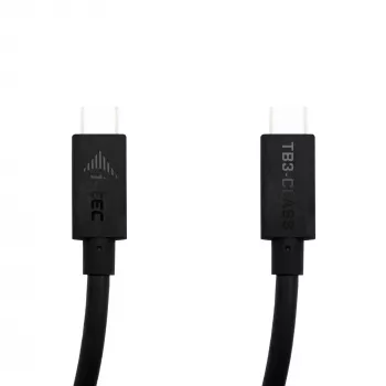 i-tec Thunderbolt 3 klases kabelis, 40 Gbps, 100W Power Delivery, USB-C saderīgs, 150 cm