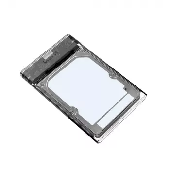 Unitek S1103A Caurspīdīgs 2.5 inch HDD/SSD ārējais korpuss SATA III, USB 3.1 Gen 1 (Micro-USB B)