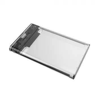Unitek S1103A Caurspīdīgs 2.5 inch HDD/SSD ārējais korpuss SATA III, USB 3.1 Gen 1 (Micro-USB B)