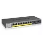 NETGEAR GS110TP pārvaldāms L2/L3/L4 Gigabit Ethernet (10/100/1000) PoE komutators, pelēks