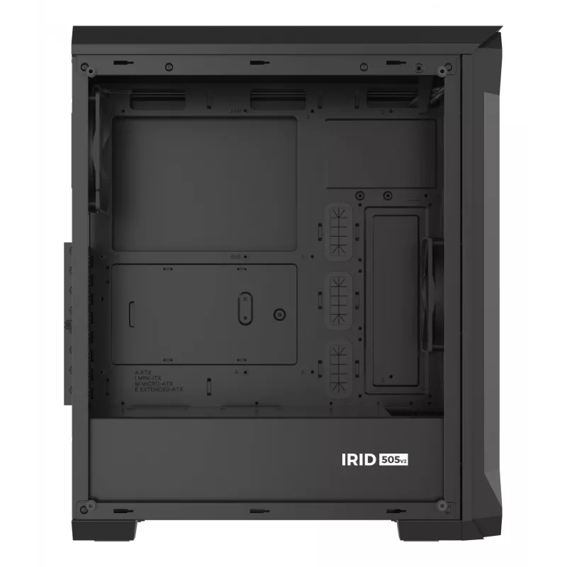 GENESIS Irid 505 Midi Tower Melns