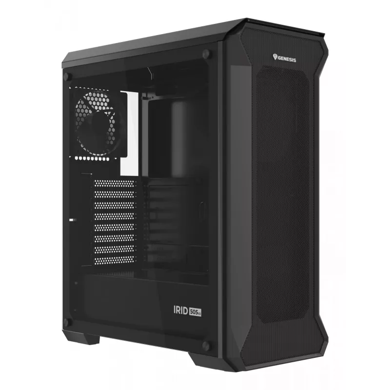 GENESIS Irid 505 Midi Tower Melns