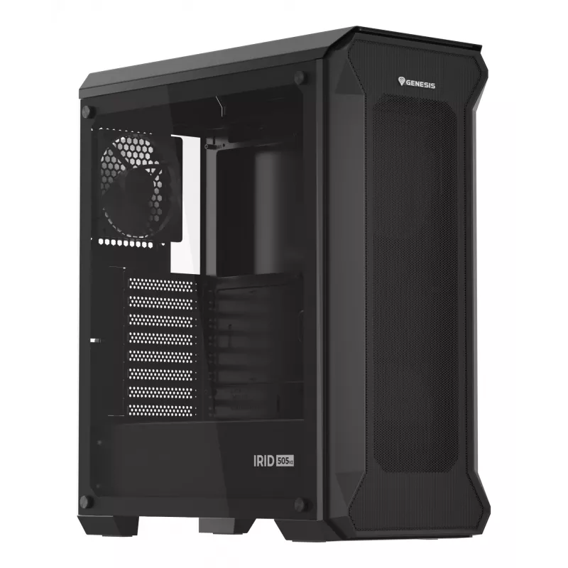 GENESIS Irid 505 Midi Tower Melns