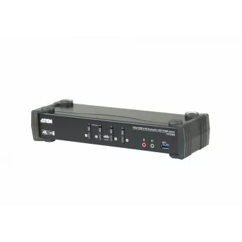 ATEN CS1924M 4-portu USB 3.0 4K DisplayPort MST KVMP slēdzis