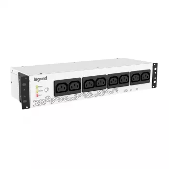 Legrand Keor PDU 310331 nepārtrauktās barošanas avots, 800 VA / 480 W, off-line (standby), 8 IEC C13 izejas, montējams statnī