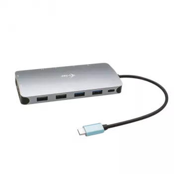 i-tec Metal USB-C Nano 3x Displeja Dokošanas Stacija + Power Delivery 100 W