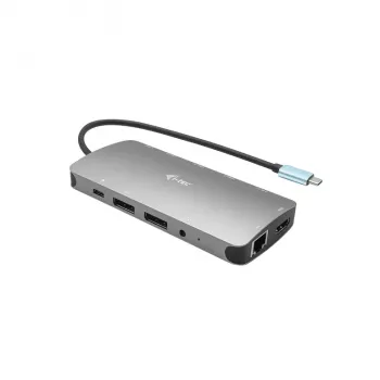 i-tec Metal USB-C Nano 3x Displeja Dokošanas Stacija + Power Delivery 100 W