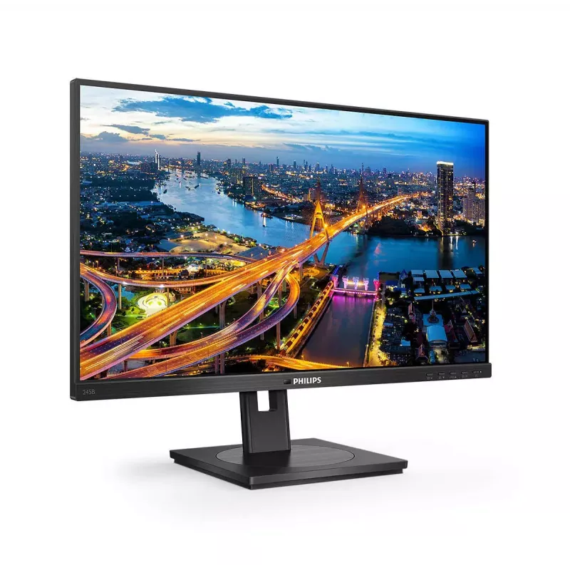 Philips B Line 245B1/00 monitors 60.5 cm (23.8 inch) 2560 x 1440 QHD LED melns