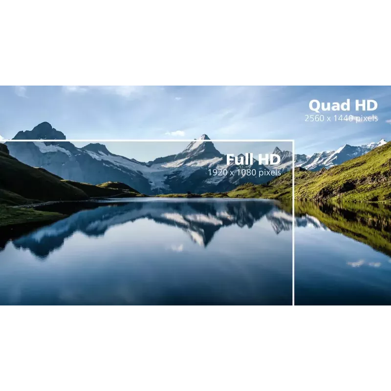 Philips B Line 245B1/00 monitors 60.5 cm (23.8 inch) 2560 x 1440 QHD LED melns