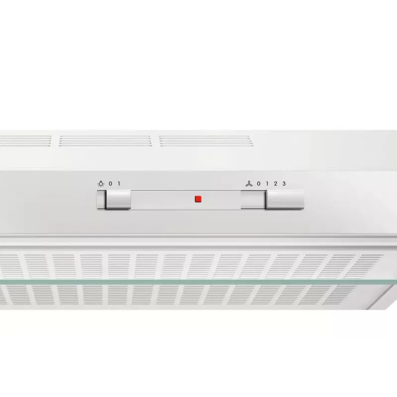 Sienas nosūcējs Bosch Serie 2 DUL62FA21, 600 mm, balts, 3 ātrumi, 250 m³/h, flīsa filtrs