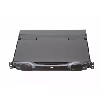 ATEN CL3800NW 18,5 collu divu sliežu LCD KVM konsole ar HDMI/DVI/VGA