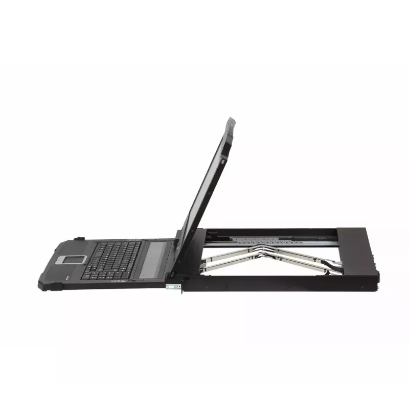 ATEN CL3800NW 18,5 collu divu sliežu LCD KVM konsole ar HDMI/DVI/VGA