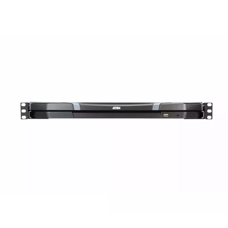 ATEN CL3800NW 18,5 collu divu sliežu LCD KVM konsole ar HDMI/DVI/VGA