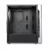 Korpuss IBOX Chiron ZH68 Gaming, ATX Midi-Tower, EATX atbalsts, melns, sānu logs, apgaismojums