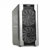 Korpuss IBOX Chiron ZH68 Gaming, ATX Midi-Tower, EATX atbalsts, melns, sānu logs, apgaismojums