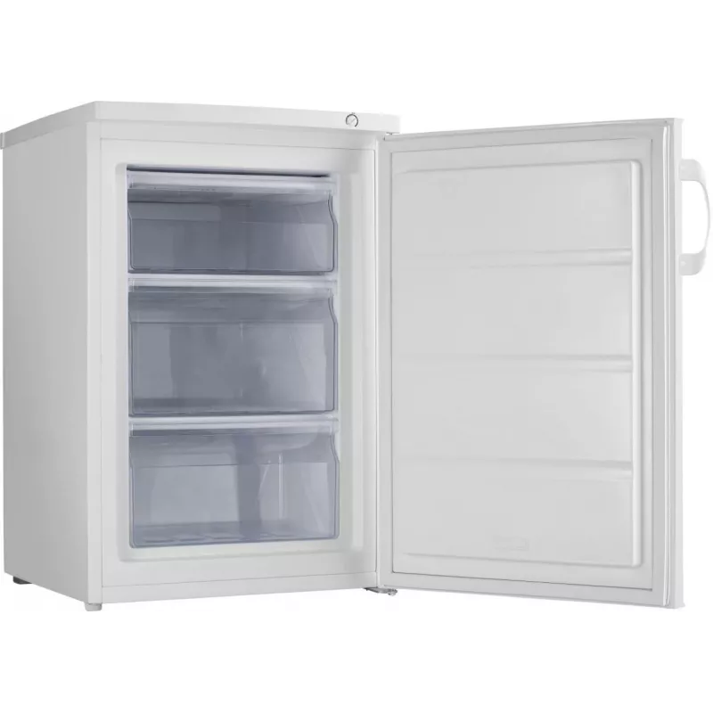 Vertikālais saldētājs Gorenje F492PW — 82 L, balts, 4 zvaigznes, labās puses eņģes, 165 kWh/gadā