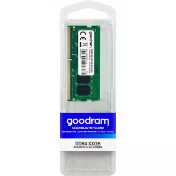 Atmiņas modulis GOODRAM DDR4 SO-DIMM 16GB 3200MHz 260-pin 1.2V CAS22