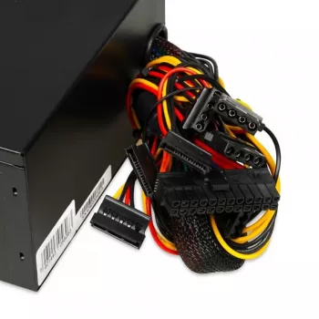 Barošanas bloks iBox Aurora 500 W 20+4 pin ATX, 140 mm ventilators, balts