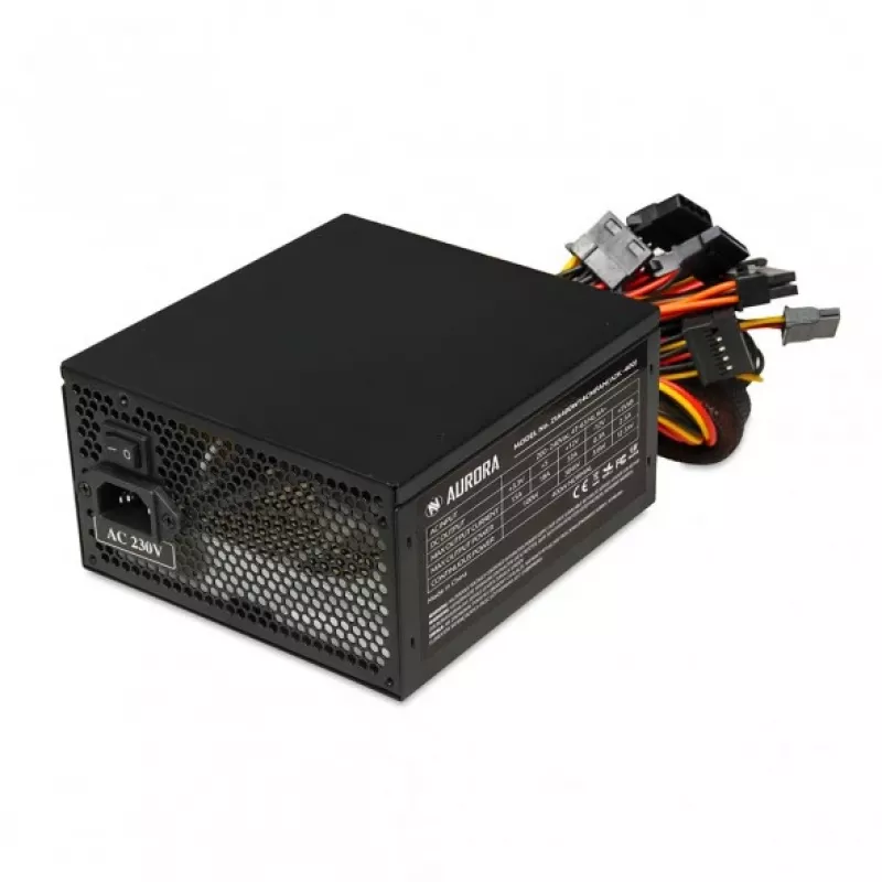 iBox Aurora 700W ATX barošanas bloks, 14 cm ventilators
