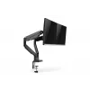 DIGITUS Universāls Divu Monitoru Stiprinājums Gāzes Atsperes Skava 17-32 collas 2x 9 kg