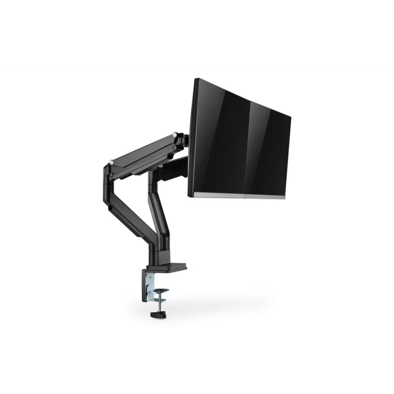 DIGITUS Universāls Divu Monitoru Stiprinājums Gāzes Atsperes Skava 17-32 collas 2x 9 kg