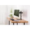 DIGITUS Universāls divu monitoru statīvs 17-32 collām 2x 8kg (maks.) Melns
