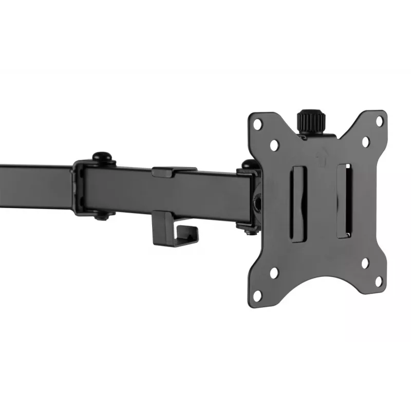 DIGITUS Universāls divu monitoru statīvs 17-32 collām 2x 8kg (maks.) Melns