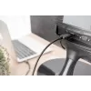 DIGITUS USB-C uz HDMI kabelis-adapteris, 4K/30 Hz, 1,8 m, melnā krāsā