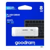 USB zibatmiņa GOODRAM UME2 8 GB USB 2.0 Type-A, balta, 20 MB/s lasīšana, 5 MB/s rakstīšana