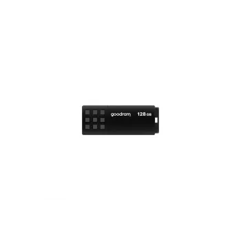 USB zibatmiņa GOODRAM UME3 128 GB USB Type-A 3.2 Gen 1 (melna, 60 MB/s lasīšana, 20 MB/s rakstīšana)
