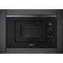 Iebūvējamā grila mikroviļņu krāsns WHIRLPOOL WMF201G, 800 W, 20 L, nerūsējošais tērauds/melns