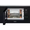 Iebūvējamā grila mikroviļņu krāsns WHIRLPOOL WMF201G, 800 W, 20 L, nerūsējošais tērauds/melns
