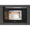 Iebūvējamā grila mikroviļņu krāsns WHIRLPOOL WMF201G, 800 W, 20 L, nerūsējošais tērauds/melns