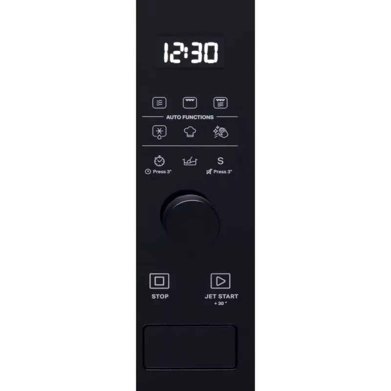 Iebūvējamā grila mikroviļņu krāsns WHIRLPOOL WMF201G, 800 W, 20 L, nerūsējošais tērauds/melns