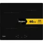 Whirlpool WS Q4860 NE Melna iebūvējamā 60 cm zonu indukcijas plīts 4 zonām