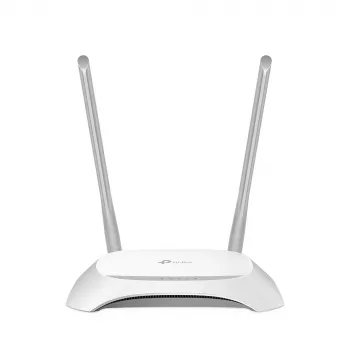 TP-Link TL-WR850N bezvadu maršrutētājs Fast Ethernet vienas joslas (2.4 GHz) pelēks, balts