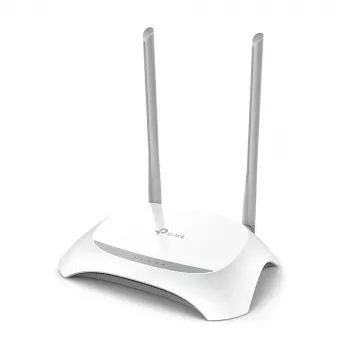 TP-Link TL-WR850N bezvadu maršrutētājs Fast Ethernet vienas joslas (2.4 GHz) pelēks, balts